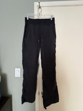 Lululemon Black Jogger Pants with Drawstring